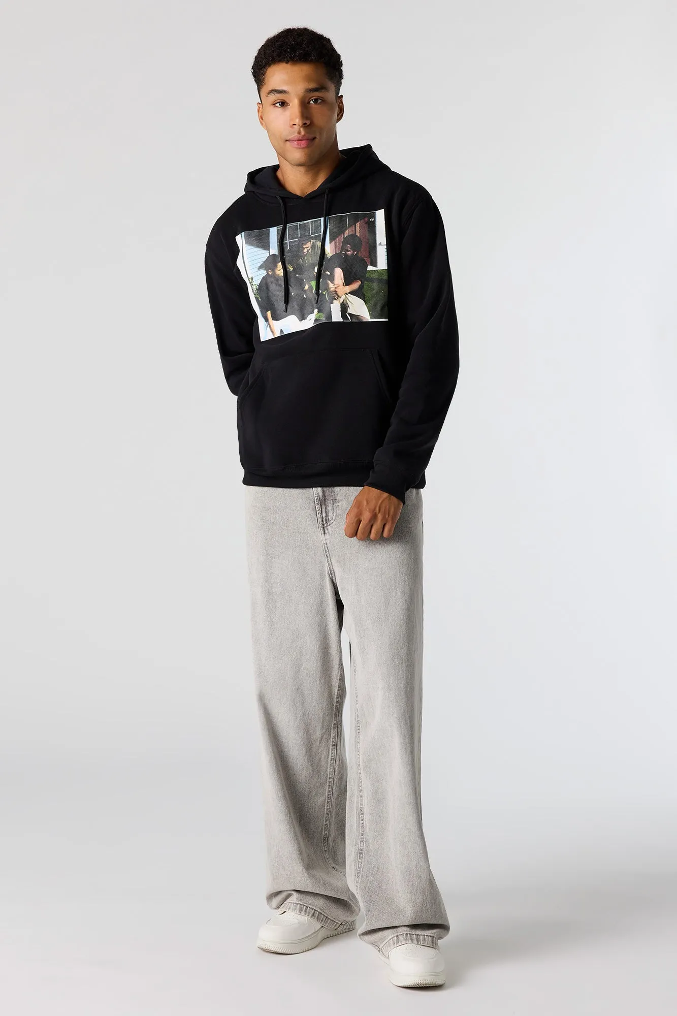 Haut à capuchon avec imprimé Boys n the Hood sold by Urban Planet product image thumbnail 3