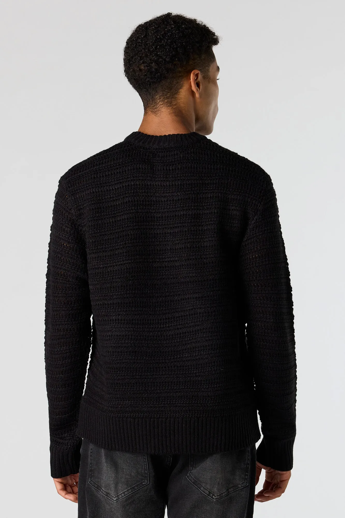Open Knit Sweater sold by Urban Planet product image thumbnail 5