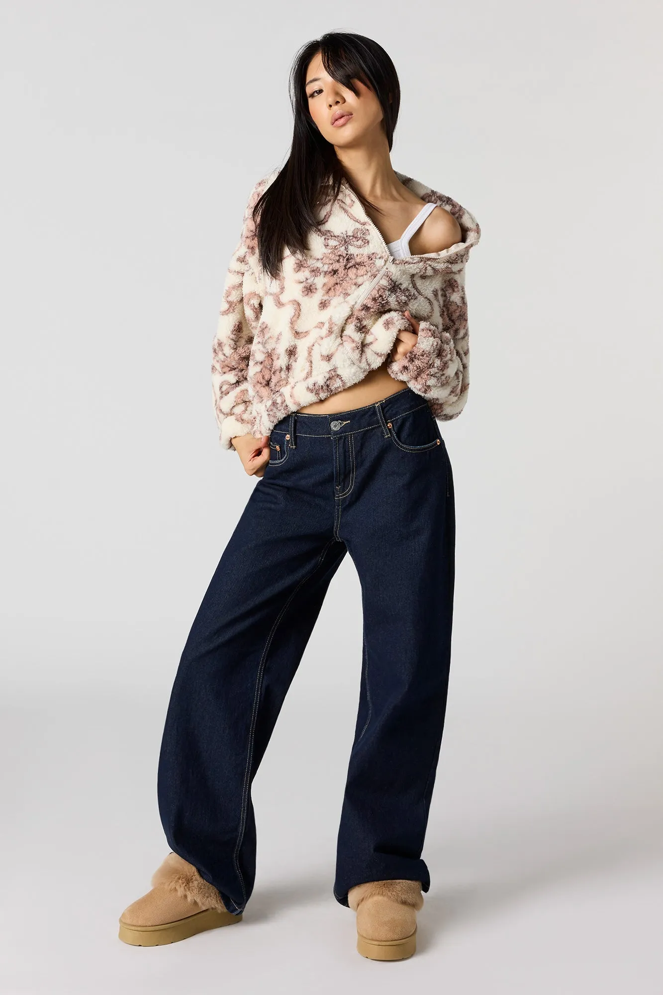 Sherpa Bomber Jacket sold by Urban Planet product image thumbnail 3