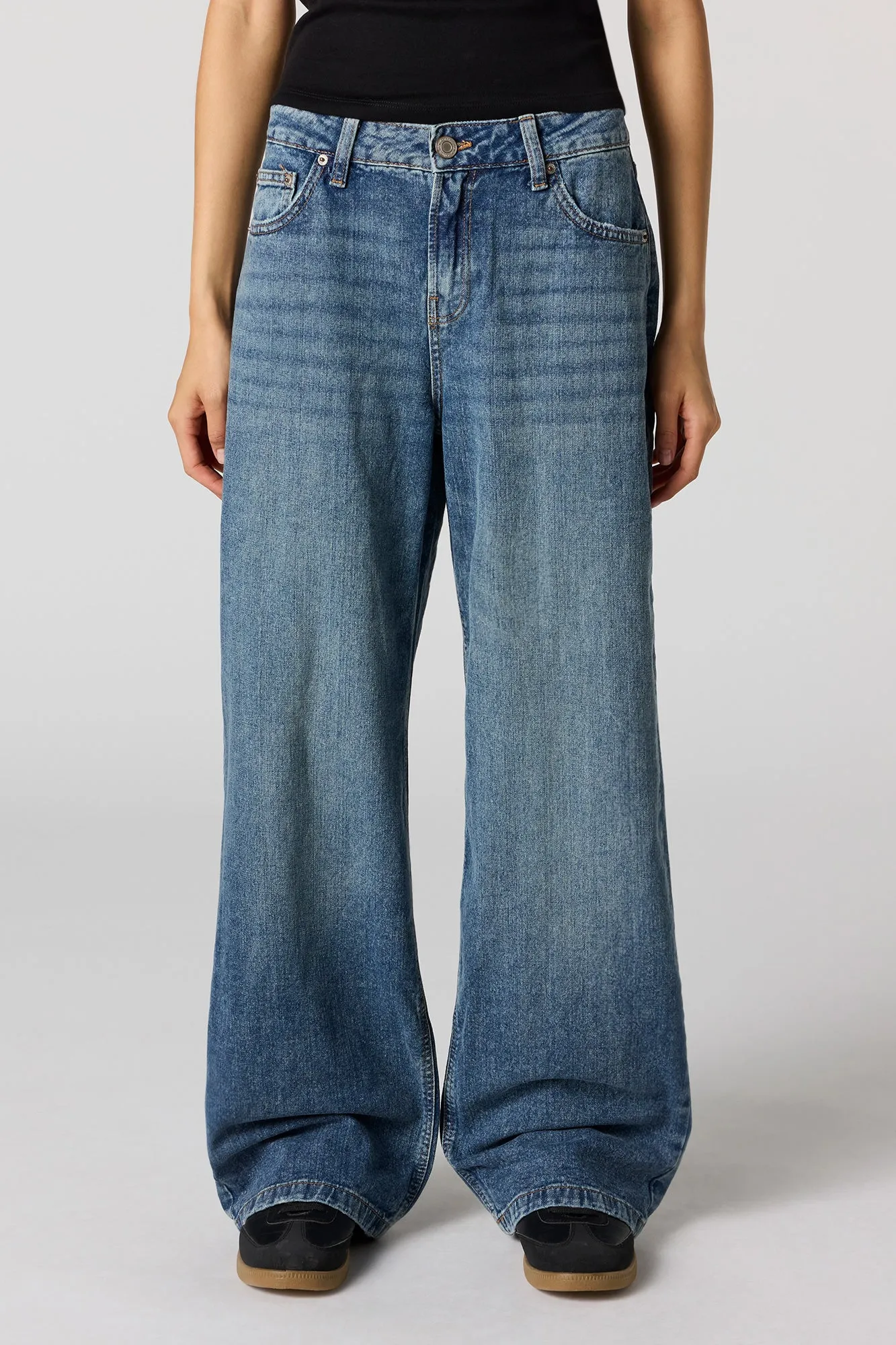 Jean de planchiste imprimé à taille basse sold by Urban Planet product image thumbnail 5
