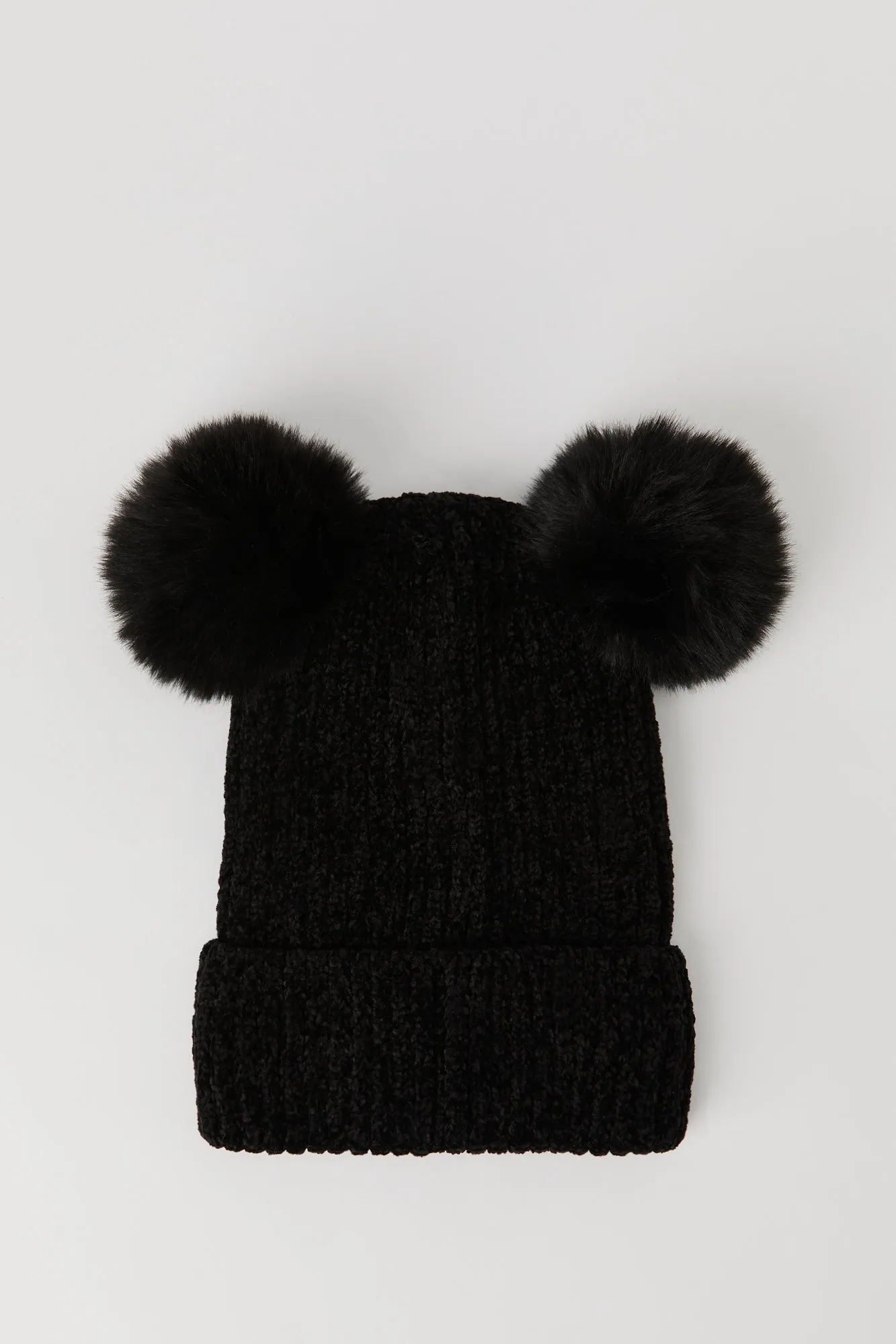 Ribbed Chenille Critter Beanie sold by Urban Planet product image thumbnail 4
