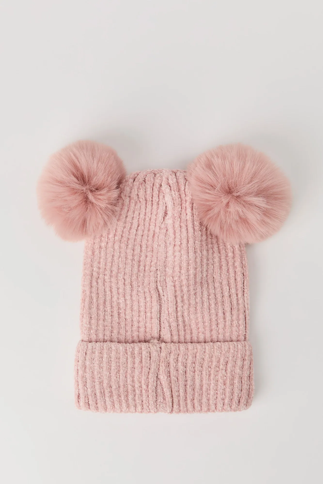 Ribbed Chenille Critter Beanie sold by Urban Planet product image thumbnail 2