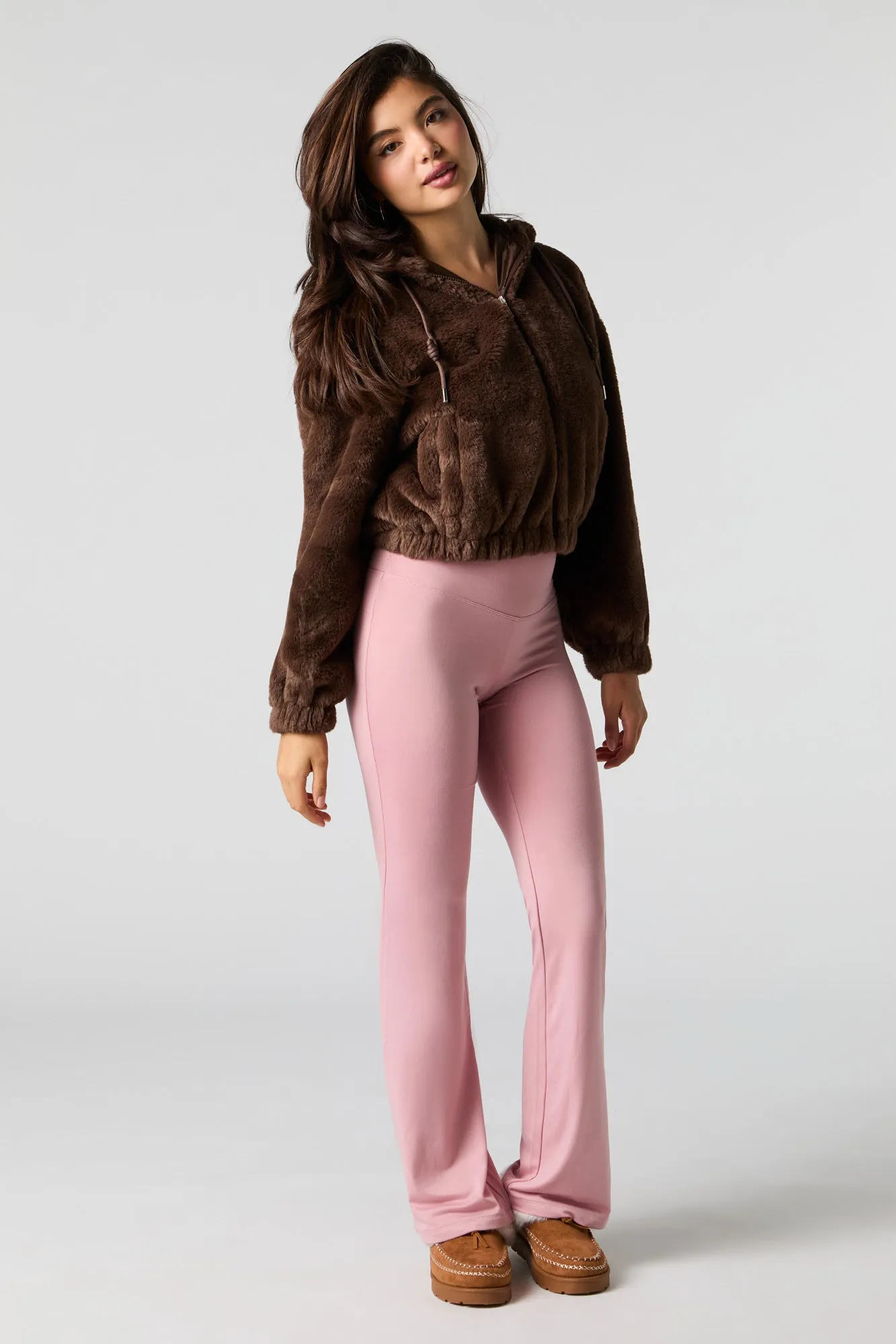 Faux Fur Bomber Jacket sold by Urban Planet product image thumbnail 3