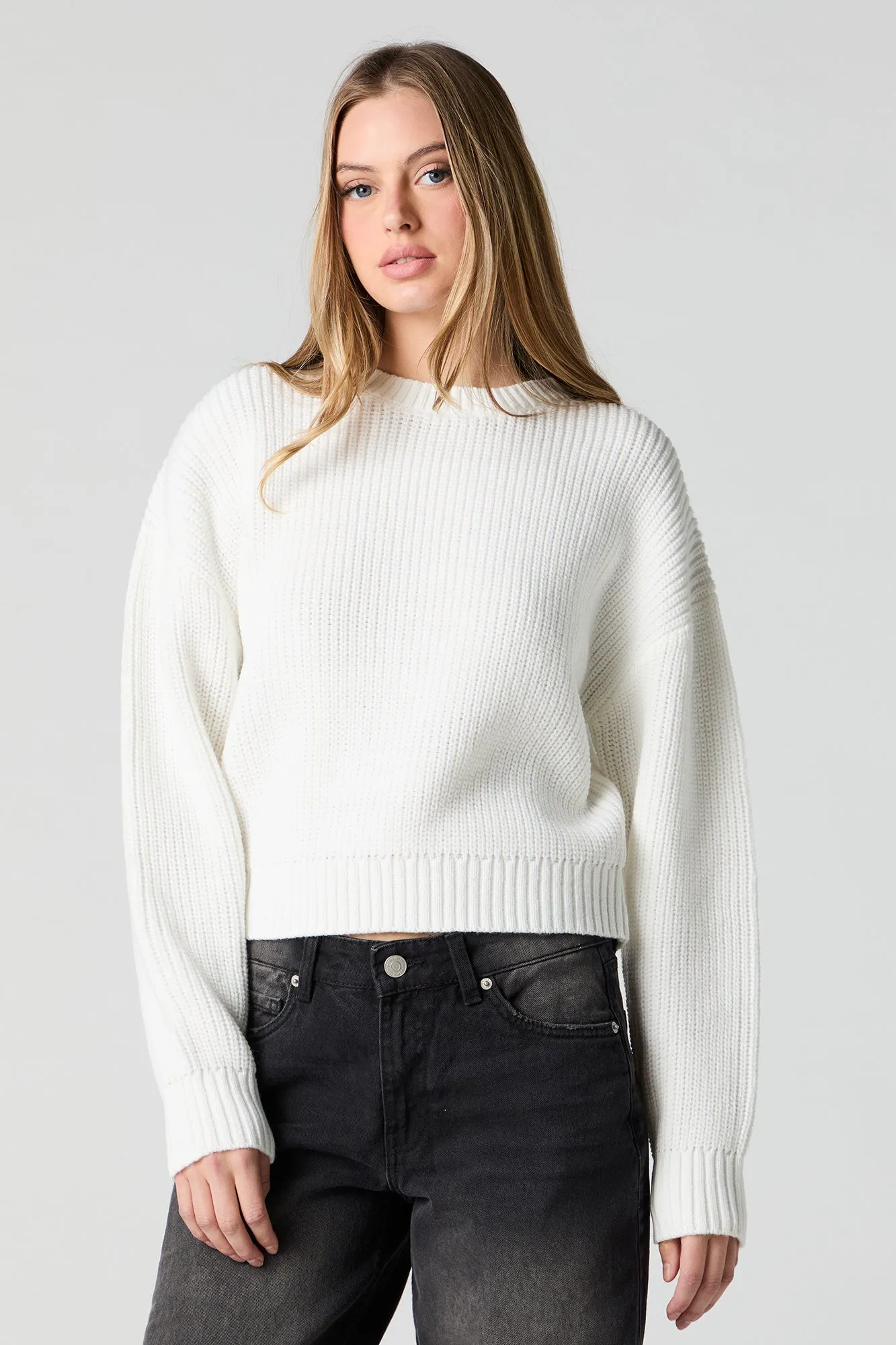 Chandail uni en tricot sold by Urban Planet product image thumbnail 5