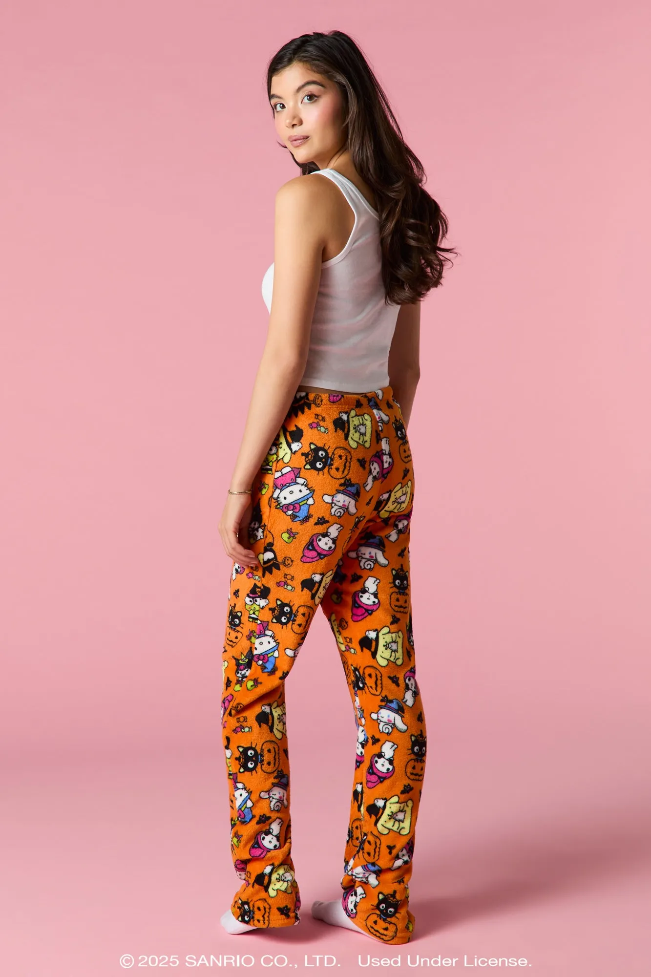 Hello Kitty® and Friends Halloween Plush Pajama Pant sold by Urban Planet product image thumbnail 3