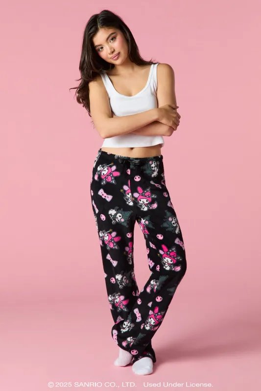 Kuromi™ & My Melody™ Halloween Plush Pajama Pant sold by Urban Planet