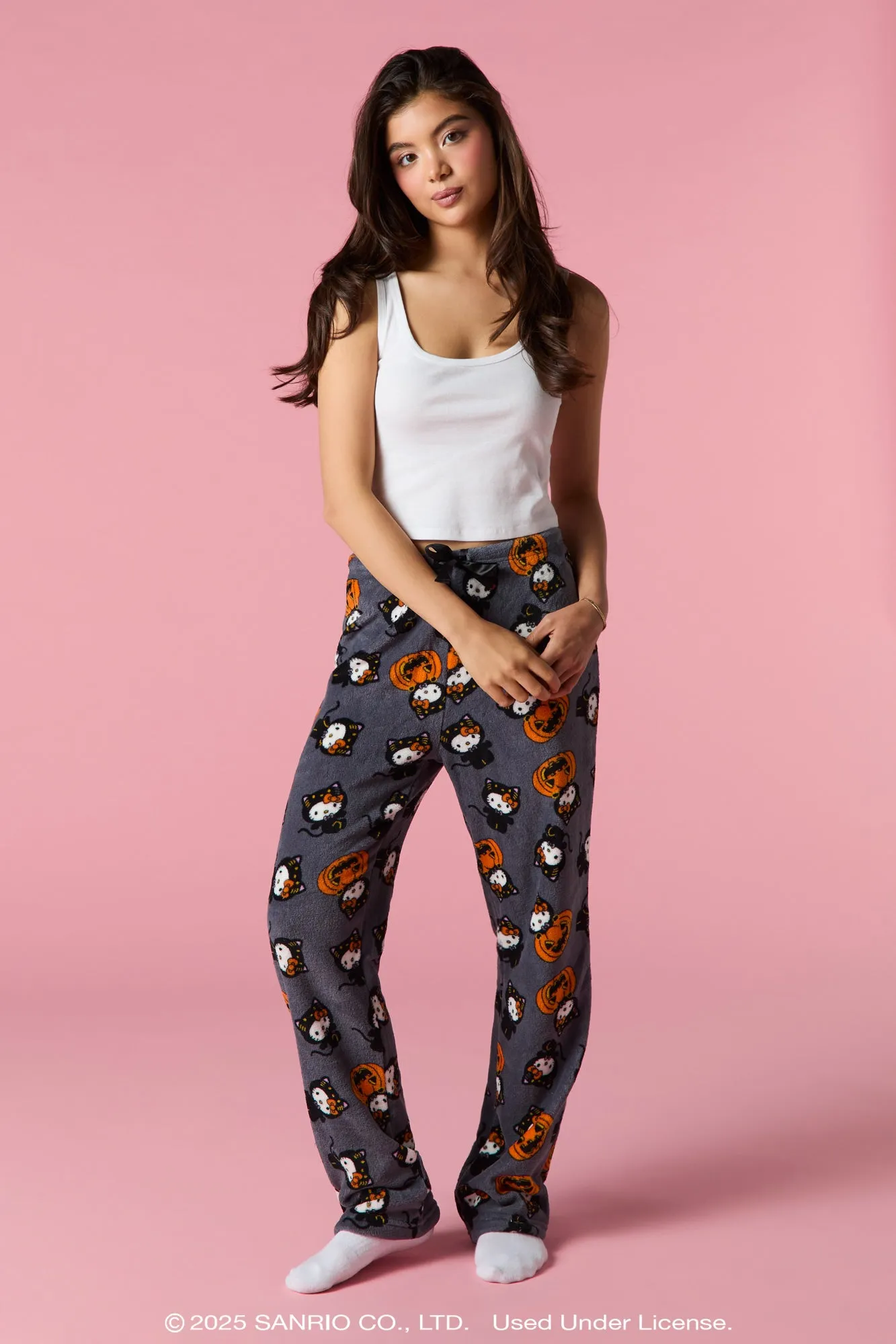 Hello Kitty® Halloween Plush Pajama Pant sold by Urban Planet