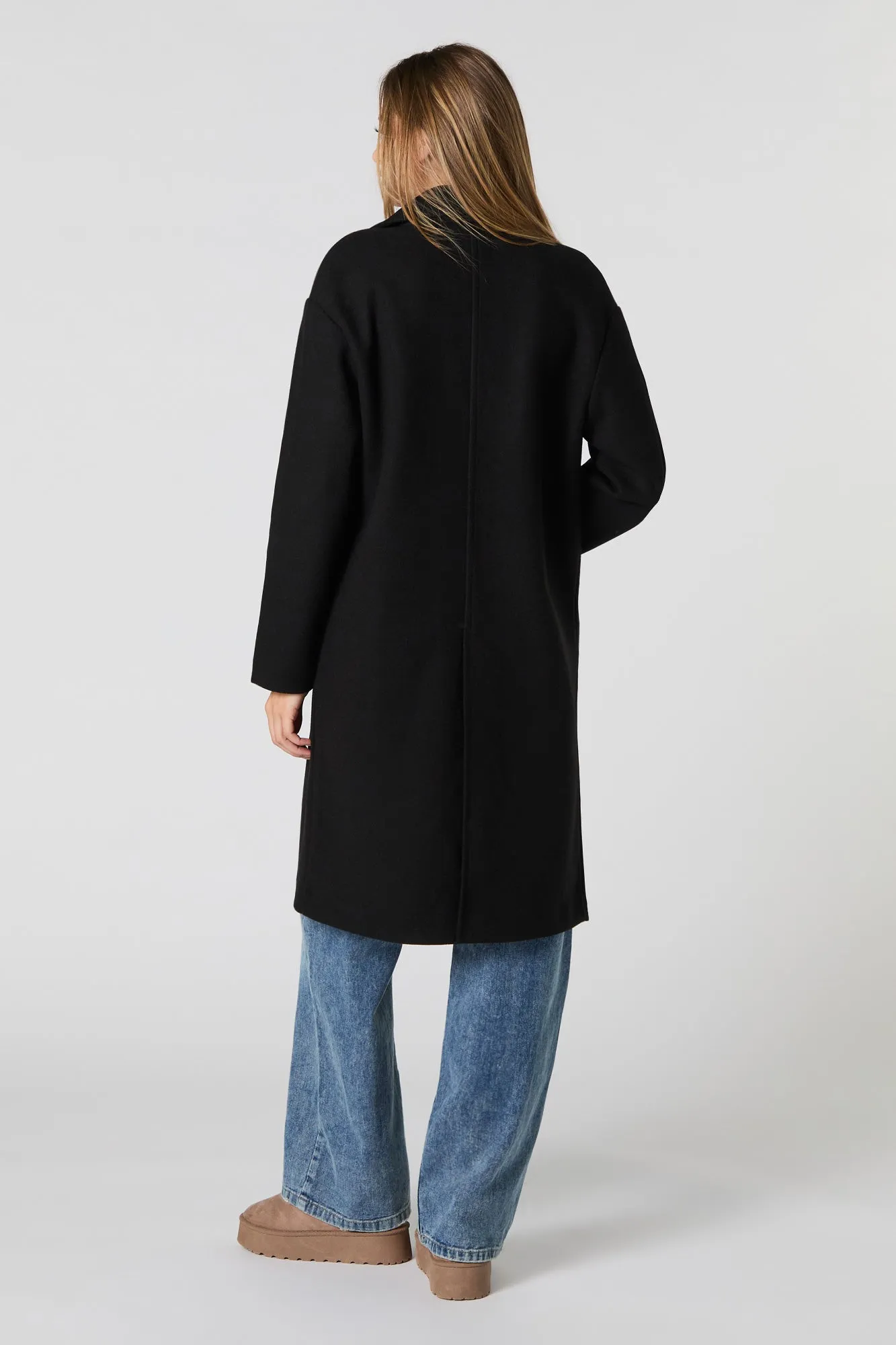 Manteau longueur midi à un bouton sold by Urban Planet product image thumbnail 4