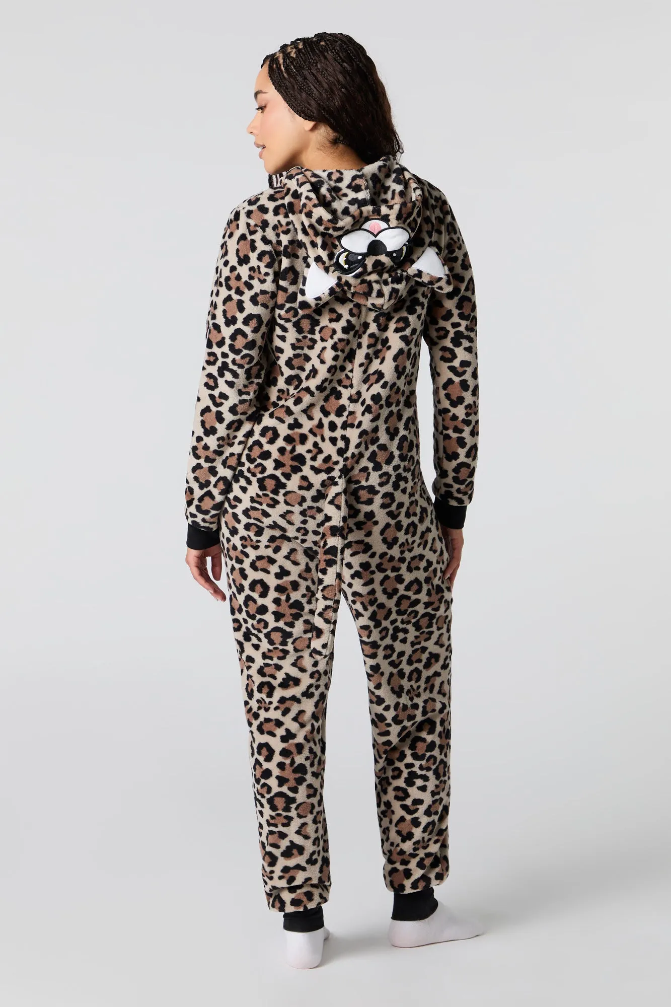 3D Cheetah Plush Onesie sold by Urban Planet product image thumbnail 4