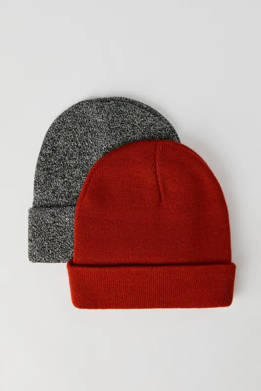 Knit Beanie (2 Pack) sold by Urban Planet