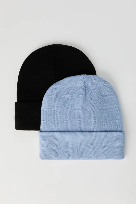 Knit Beanie (2 Pack) sold by Urban Planet