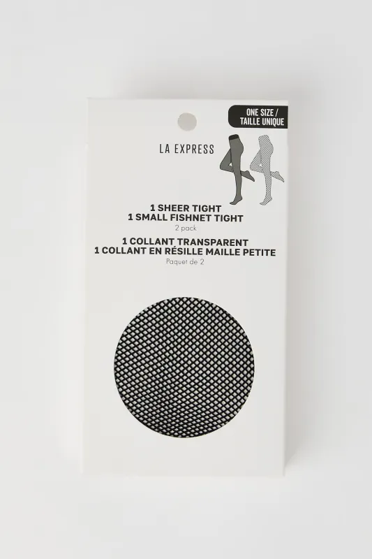 Sheer & Fishnet Tights (2 Pack) sold by Urban Planet