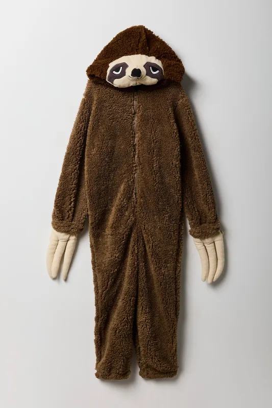 Combinaison en Sherpa Paresseux 3D pour enfant sold by Urban Planet