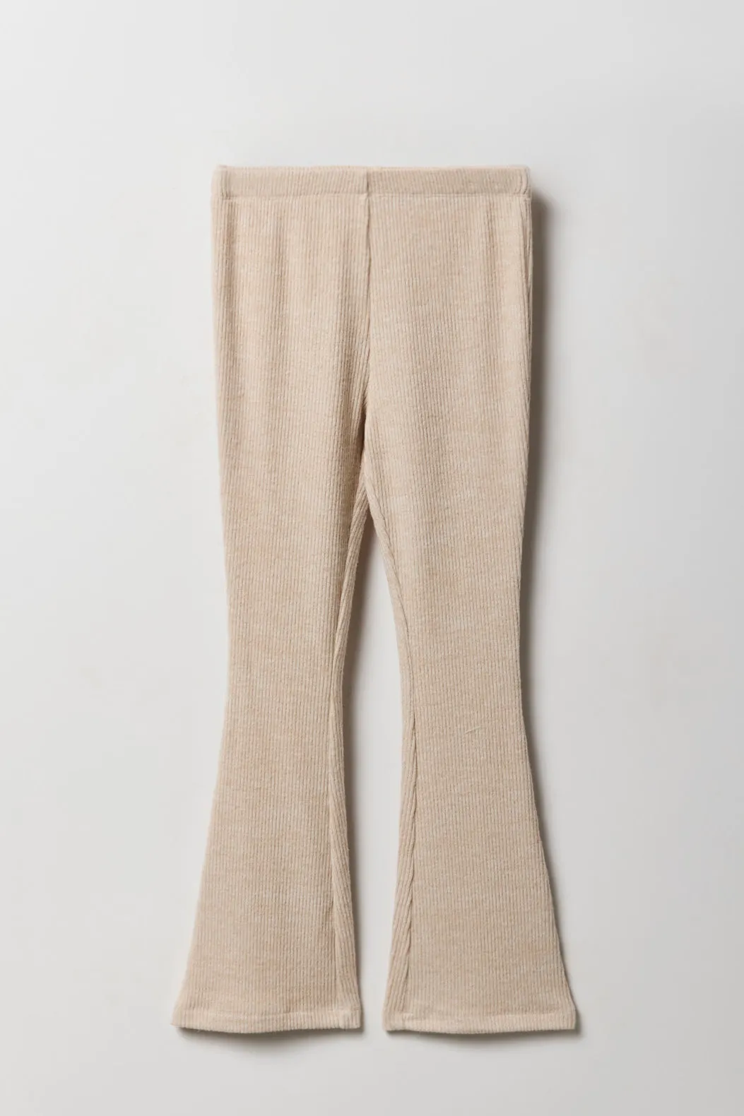 Girls Ribbed Hooded Top & Flare Pant 2 Piece Set sold by Urban Planet product image thumbnail 4