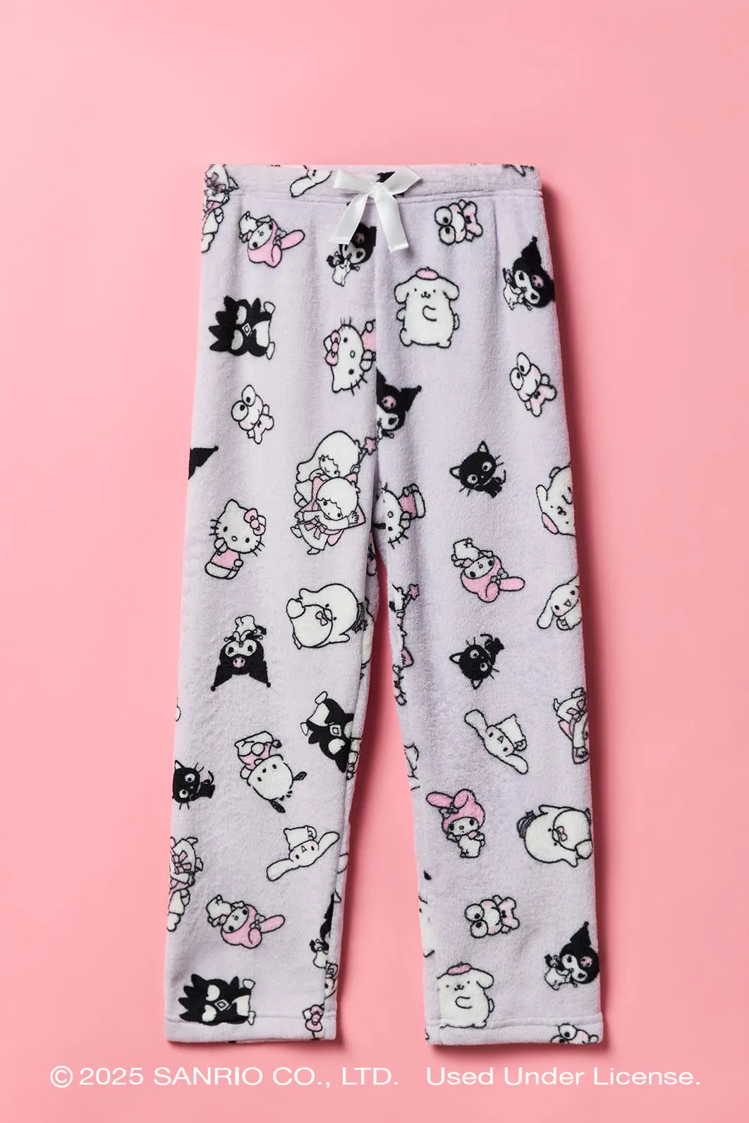 Hello Kitty® and Friends Girls Plush Wide Leg Pajama Pant sold by Urban Planet