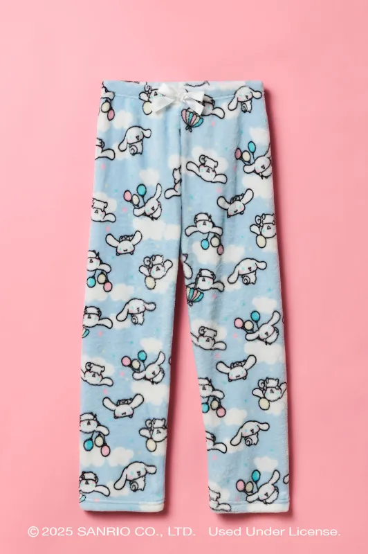 Cinnamoroll™ Girls Plush Wide Leg Pajama Pant sold by Urban Planet