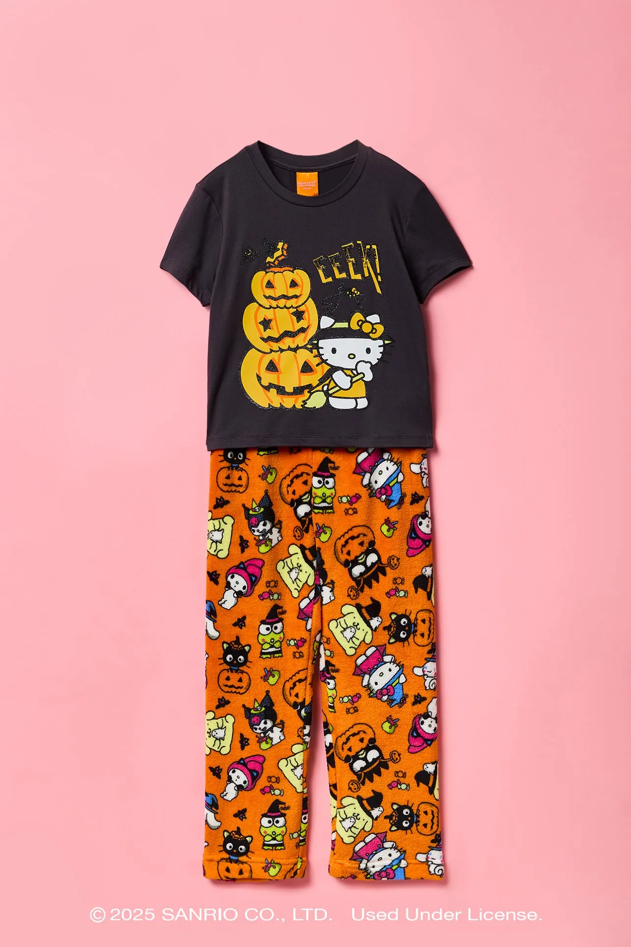 Hello Kitty® Halloween 2 Piece Pajama Set sold by Urban Planet