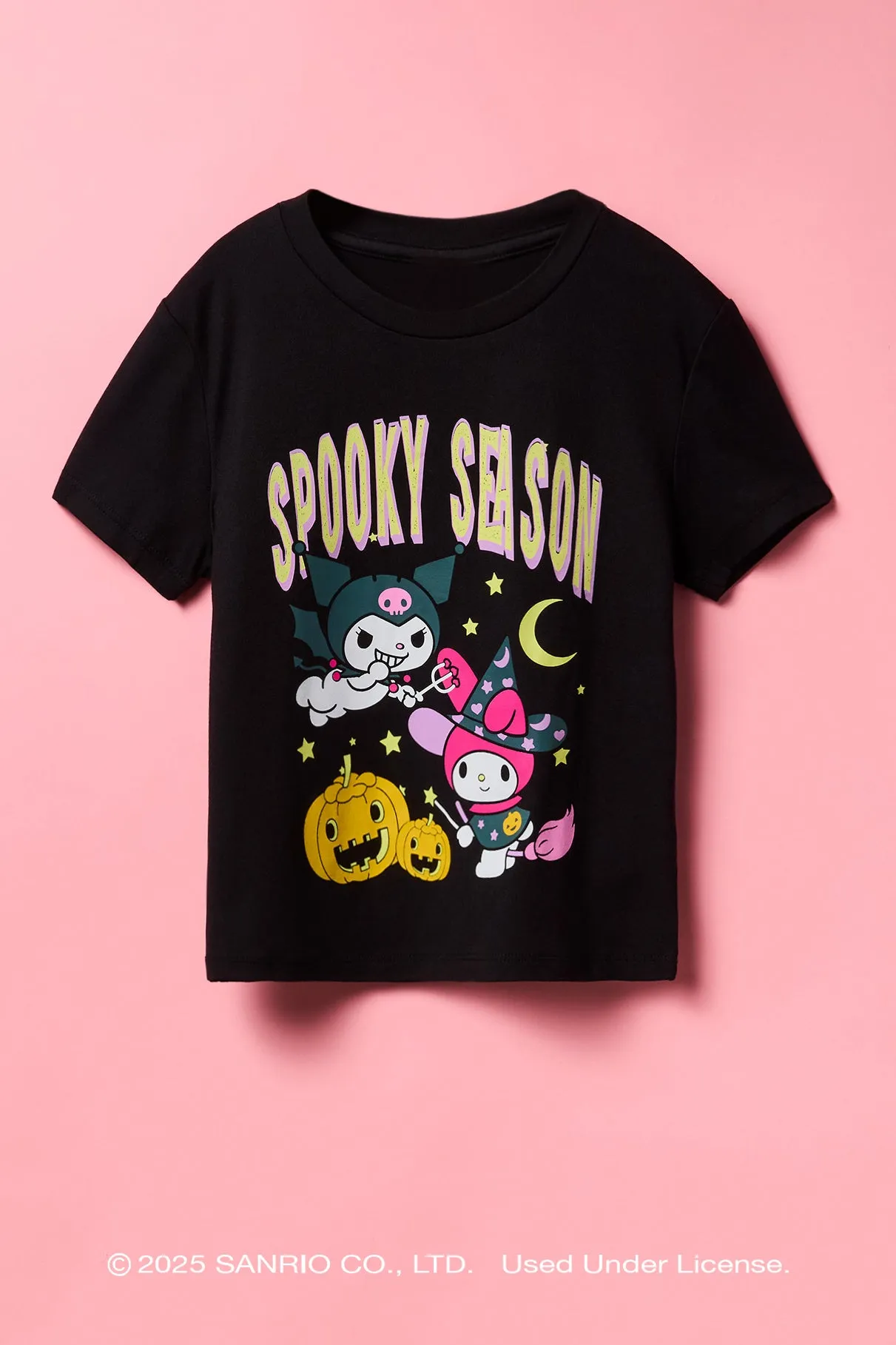 Kuromi™ & My Melody™ Halloween 2 Piece Pajama Set sold by Urban Planet product image thumbnail 2