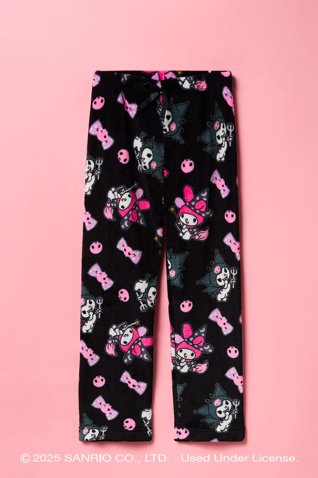 Kuromi™ & My Melody™ Halloween 2 Piece Pajama Set sold by Urban Planet product image thumbnail 4