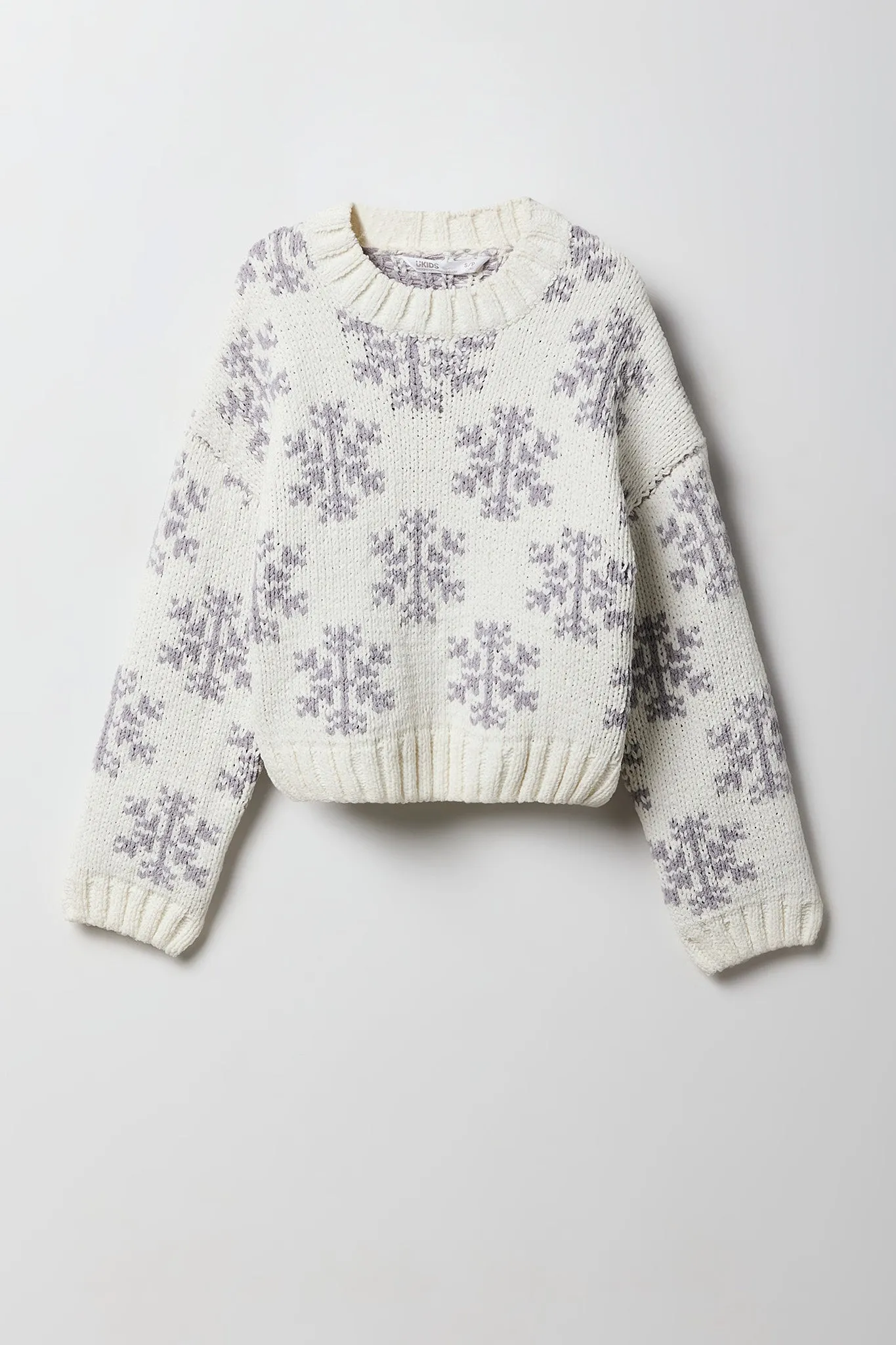 Girls Jacquard Knit Sweater sold by Urban Planet product image thumbnail 5