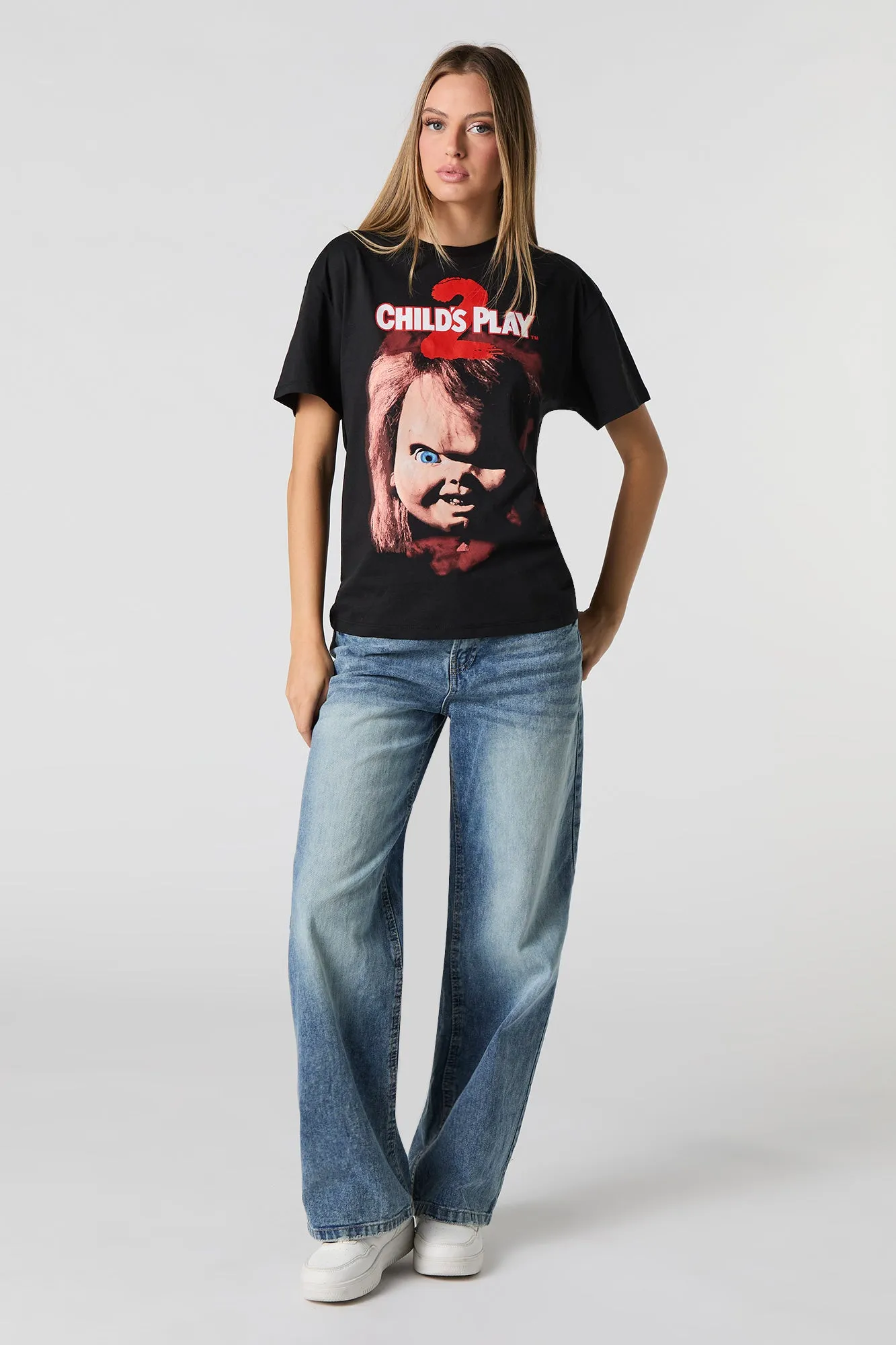 Halloween Graphic Boyfriend T-Shirt sold by Urban Planet product image thumbnail 3