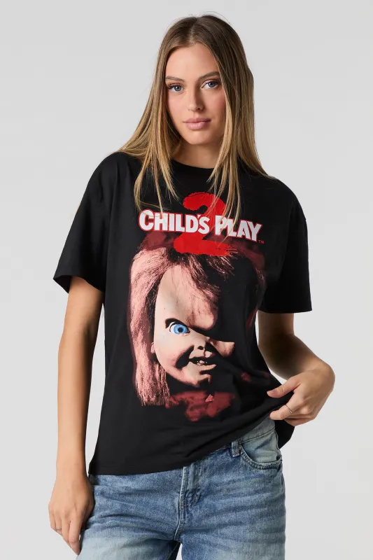 T-shirt coupe garçonne à imprimé Halloween sold by Urban Planet
