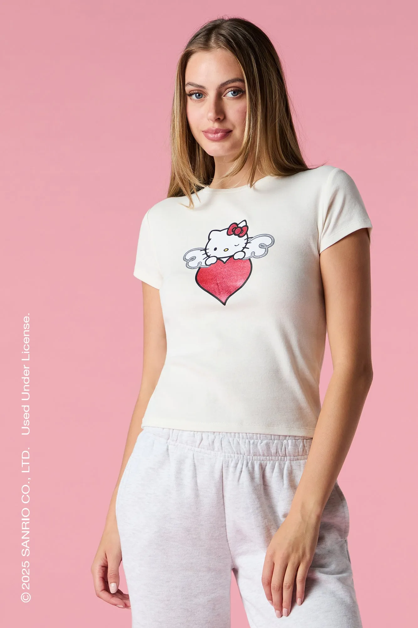 T-shirt à imprimé Hello Kitty® sold by Urban Planet product image thumbnail 4