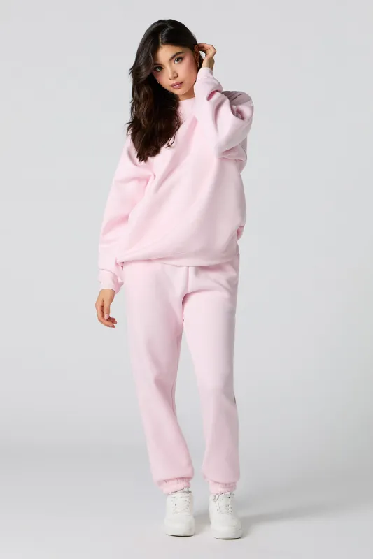 Fleece High Rise Jogger sold by Urban Planet