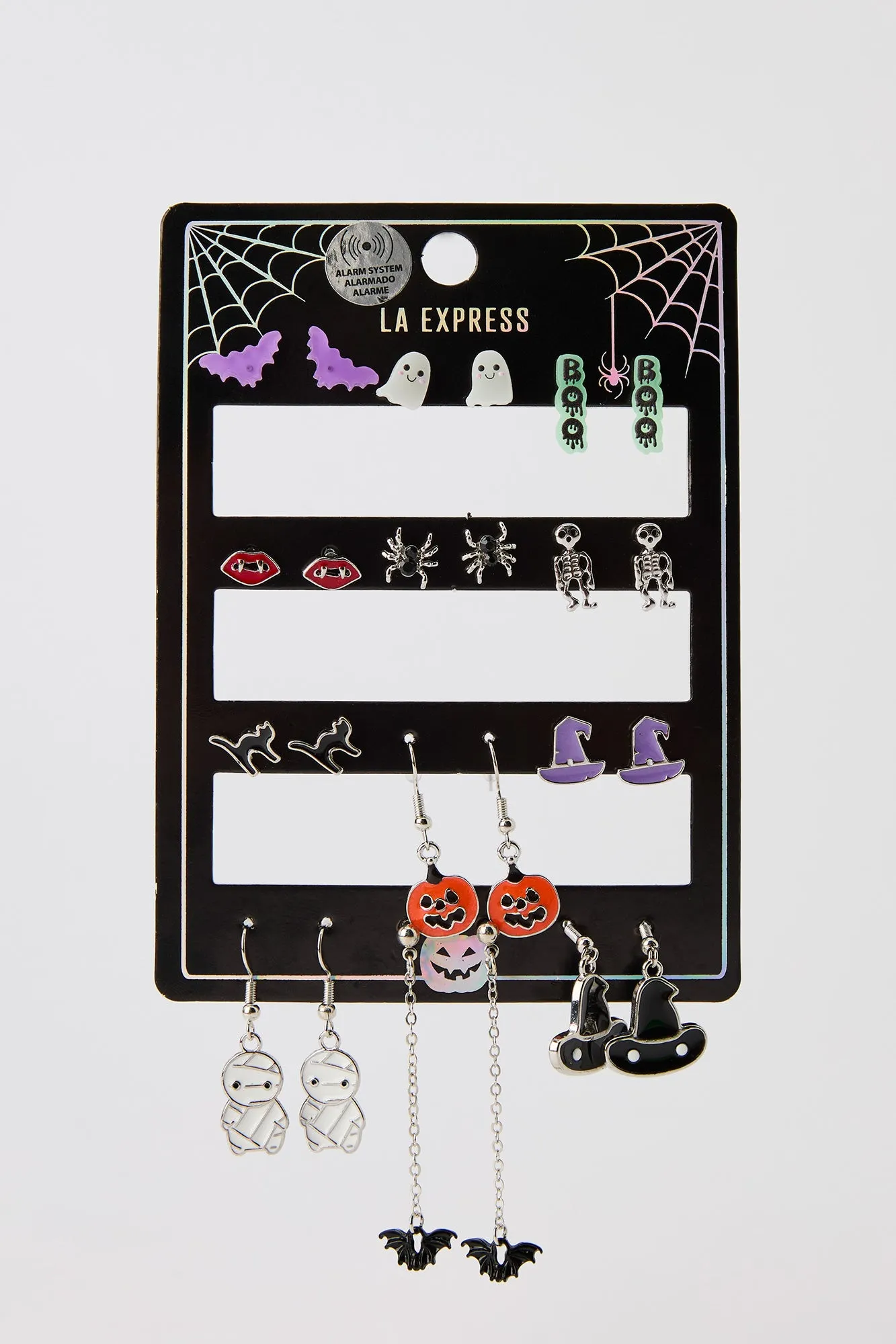 Boucles d'oreilles d'Halloween (12 paires) sold by Urban Planet product image thumbnail 2