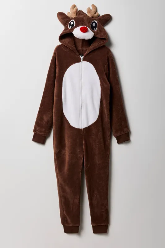 Combinaison en peluche Renne 3D pour enfant sold by Urban Planet