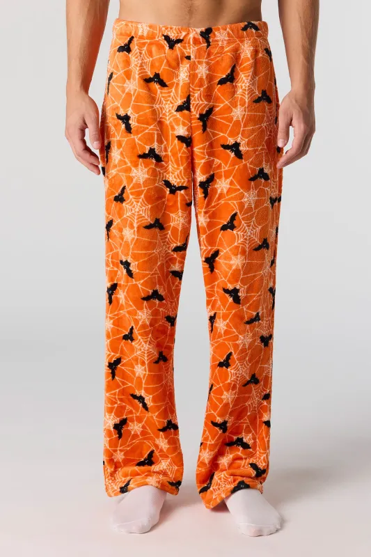 Pantalon de pyjama en peluche à imprimé Halloween sold by Urban Planet