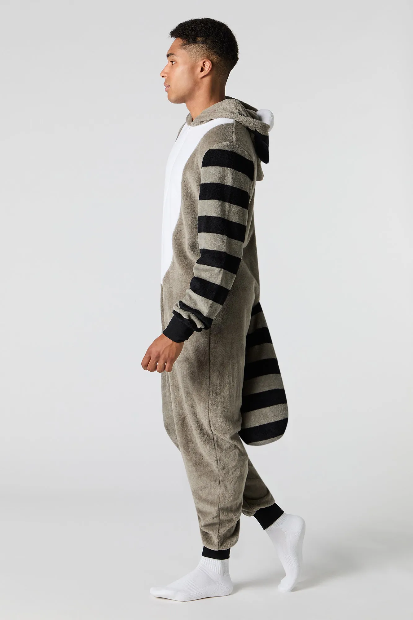 3D Raccoon Plush Onesie sold by Urban Planet product image thumbnail 2