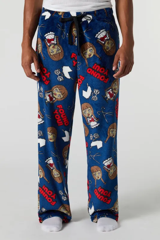 Halloween Printed Plush Pajama Pant sold by Urban Planet