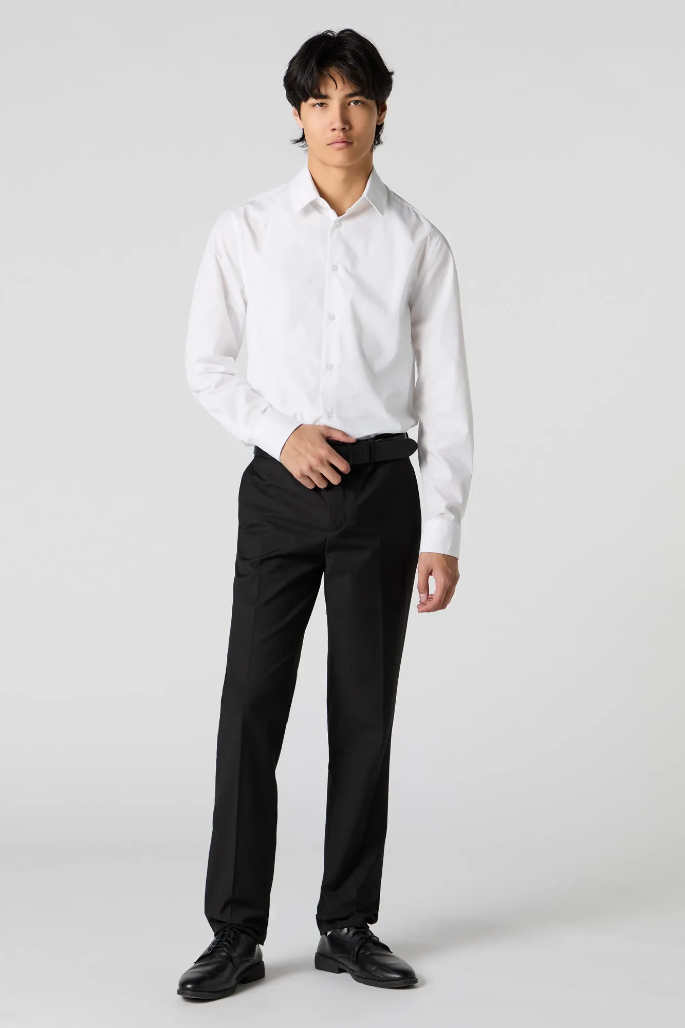 Slim Fit Dress Shirt sold by Urban Planet product image thumbnail 3
