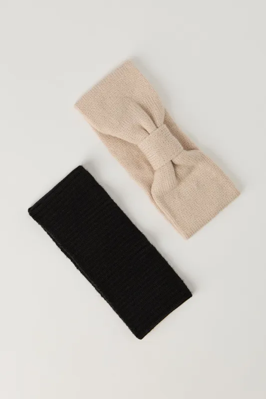 Knit Headwrap Set (2 Pack) sold by Urban Planet