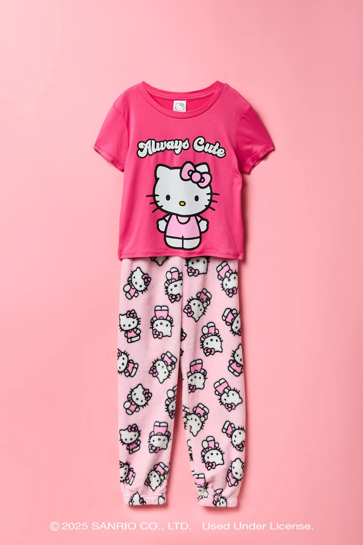 Hello Kitty® T-Shirt & Pant Pajama Set sold by Urban Planet product image thumbnail 5