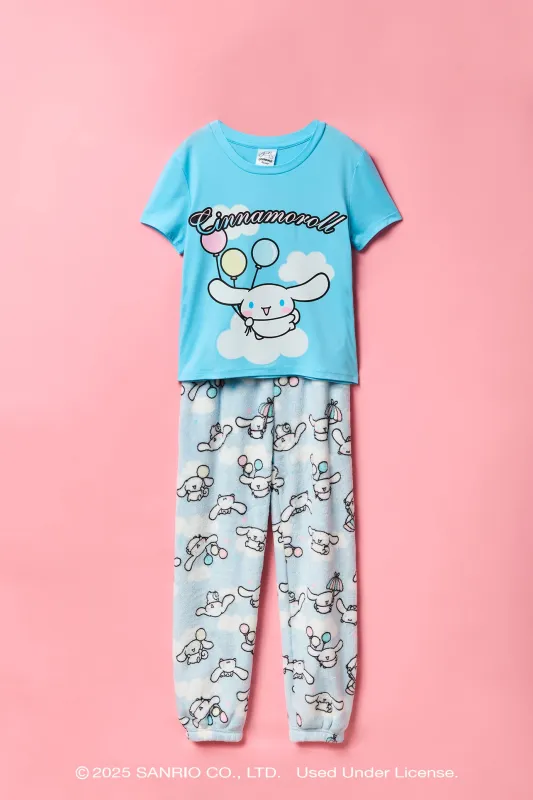 Ensemble pyjama avec t-shirt et pantalon à imprimé Cinnamoroll made by Urban Planet