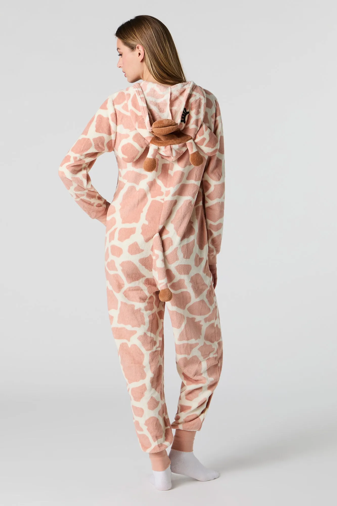 Plush Giraffe 3D Onesie sold by Urban Planet product image thumbnail 4