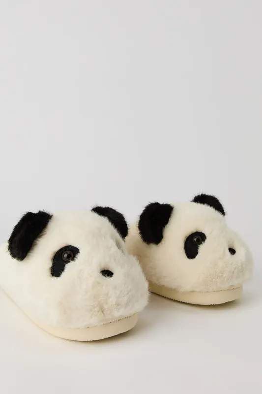 Plush Panda Slippers sold by Urban Planet