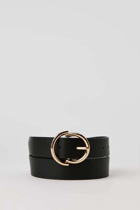 Ceinture avec boucle circulaire sold by Urban Planet