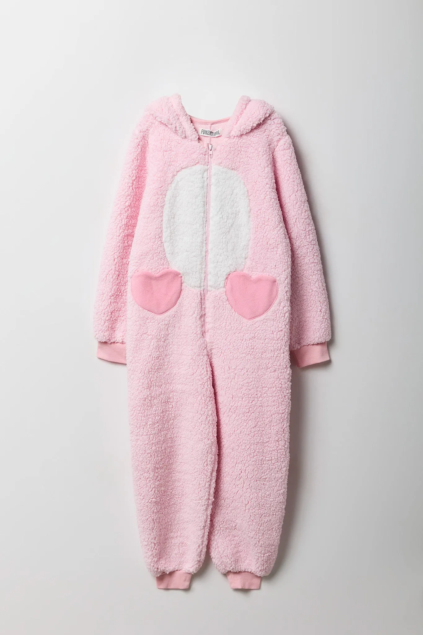 Combinaison en sherpa lapin 3D pour filles sold by Urban Planet product image thumbnail 2