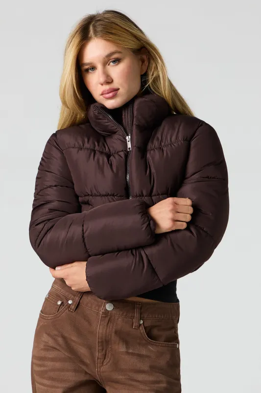 Cropped Puffer Jacket sold by Urban Planet