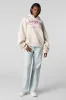 Puff Print Boxy Fleece Hoodie sold by Urban Planet