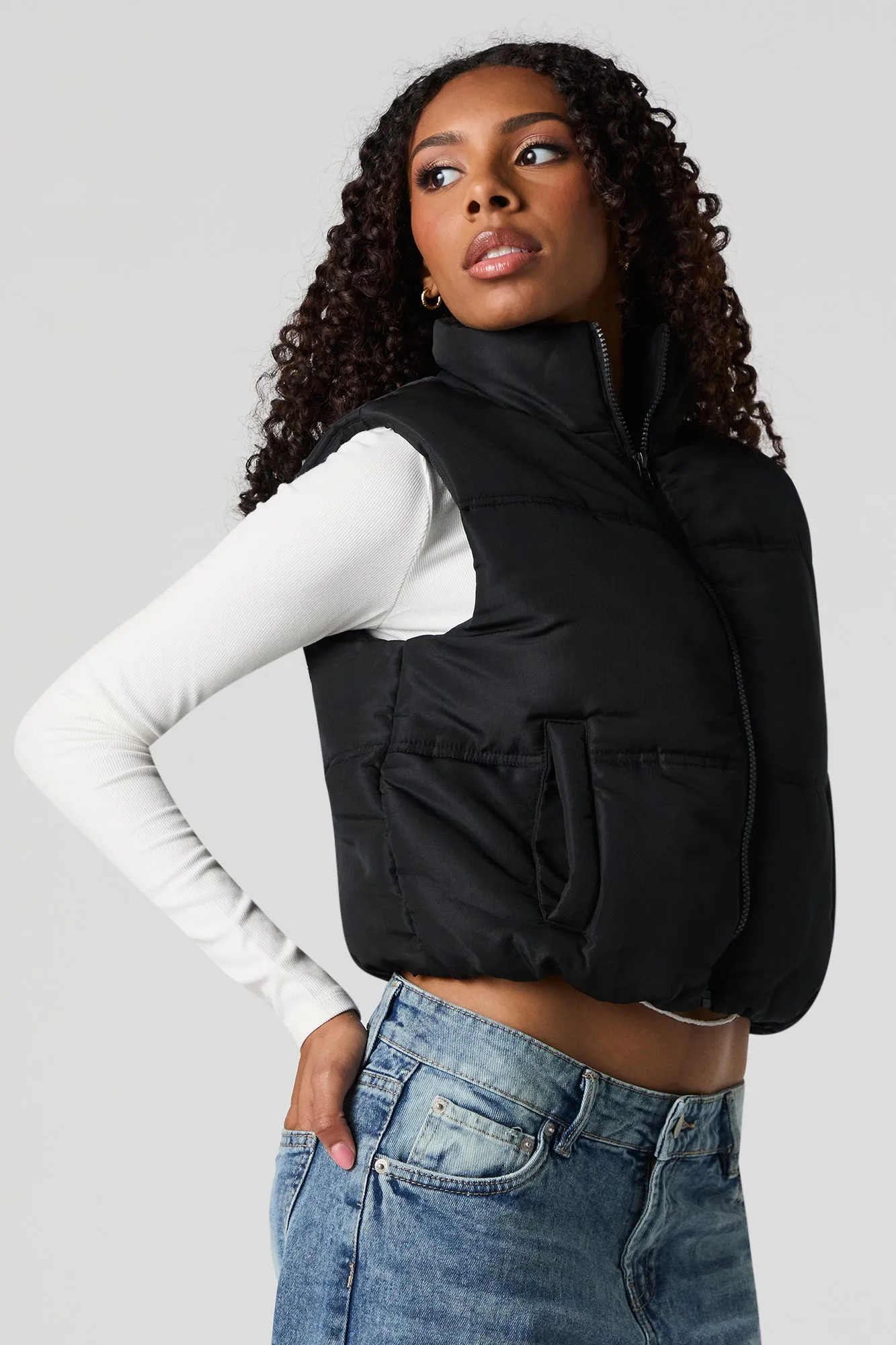 Puffer Vest sold by Urban Planet product image thumbnail 4