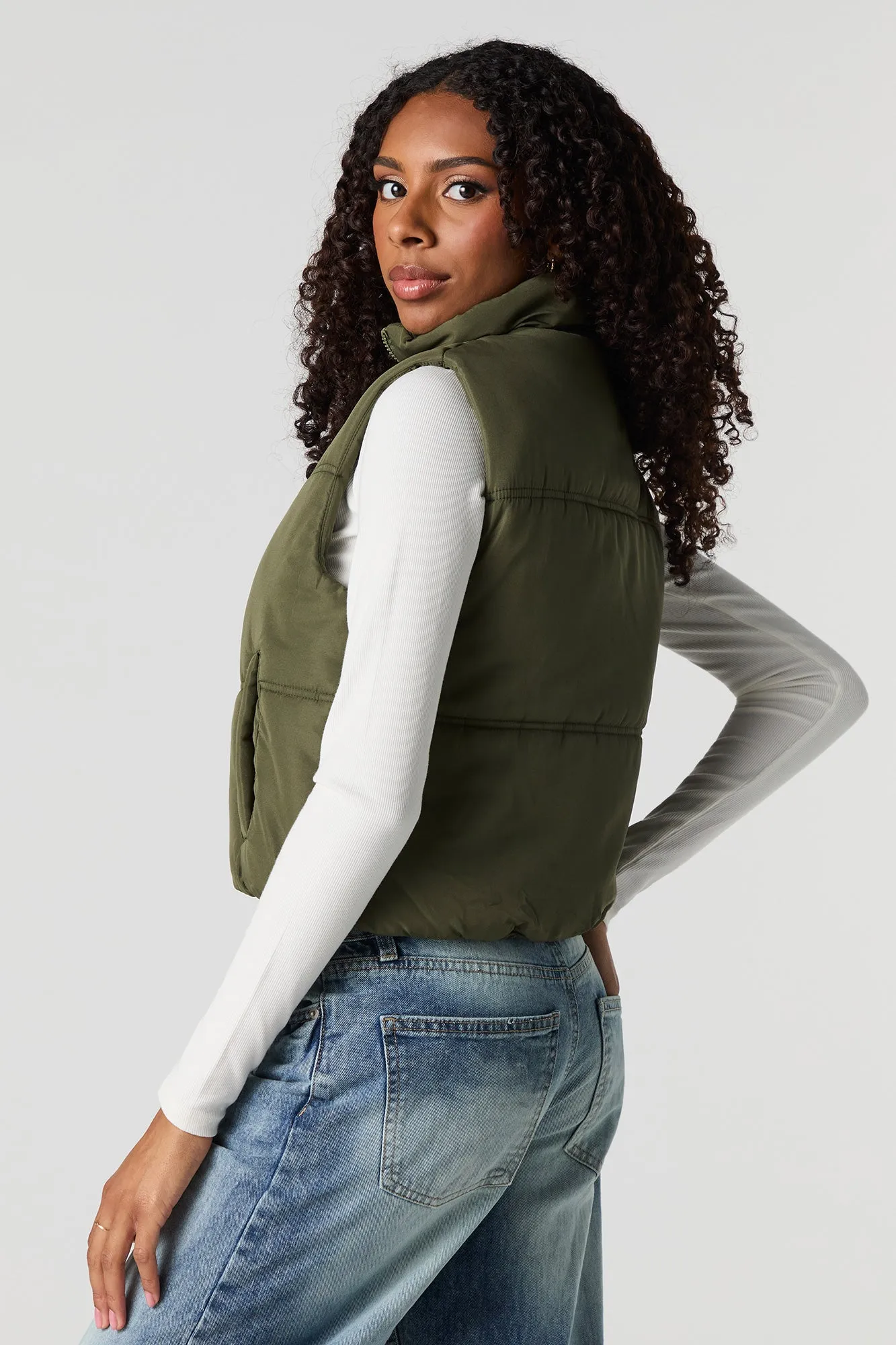 Puffer Vest sold by Urban Planet product image thumbnail 2