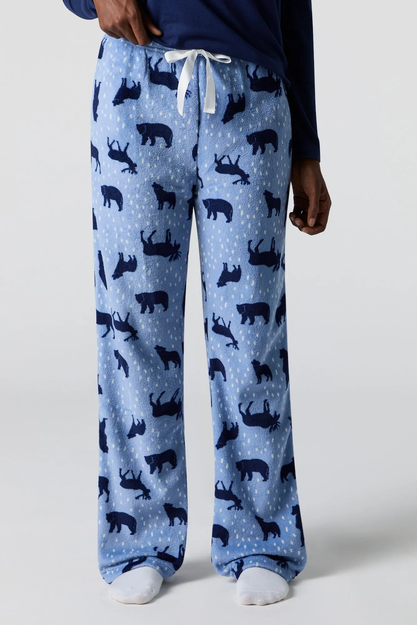 Womens Fammy Jammies Cozy Crew Pajama Set sold by Urban Planet product image thumbnail 4