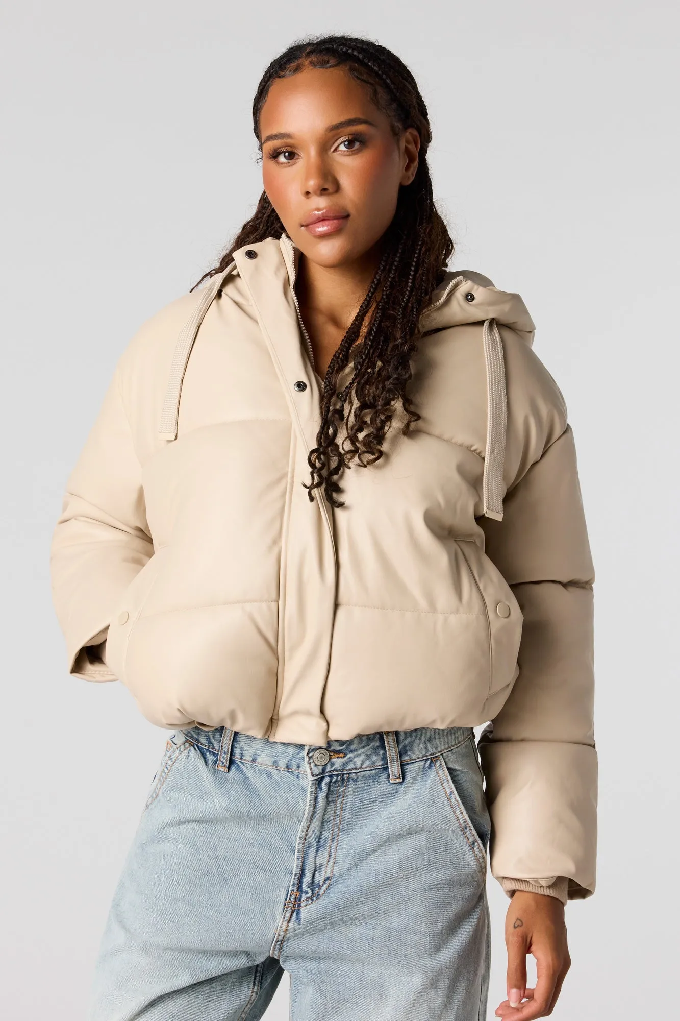 Manteau bouffant sold by Urban Planet