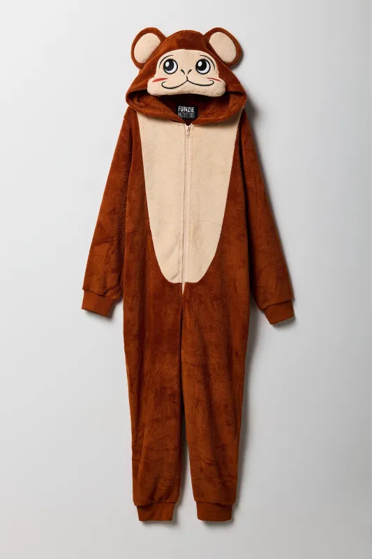 Combinaison en peluche singe 3D pour enfants sold by Urban Planet
