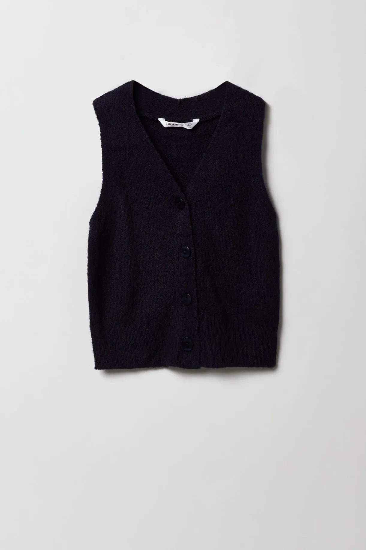 Girls Mossy Knit Sweater Vest sold by Urban Planet product image thumbnail 5