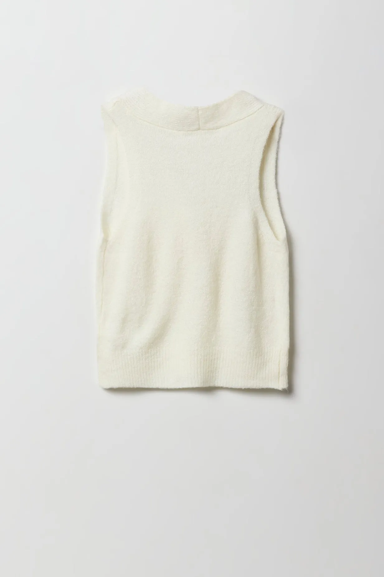 Girls Mossy Knit Sweater Vest sold by Urban Planet product image thumbnail 4